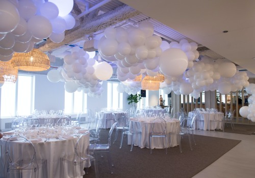 Are there any additional fees associated with using special decorations or props at the event venue?